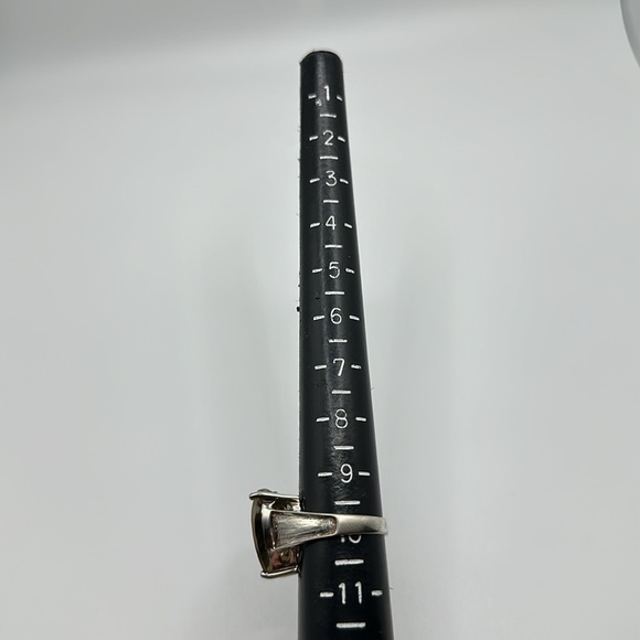 Elegant Murano 925 Silver Heart Ring - Picture 8 of 8